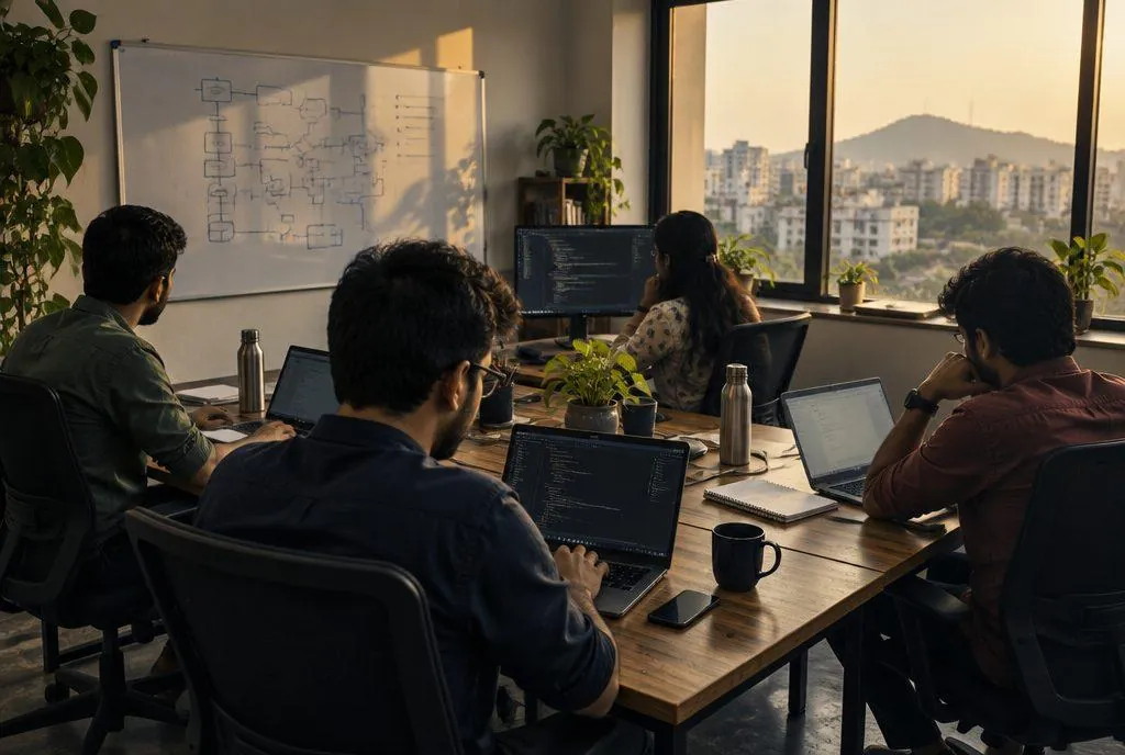 Bizmap engineers at work